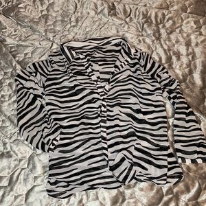 a.n.a Zebra Top